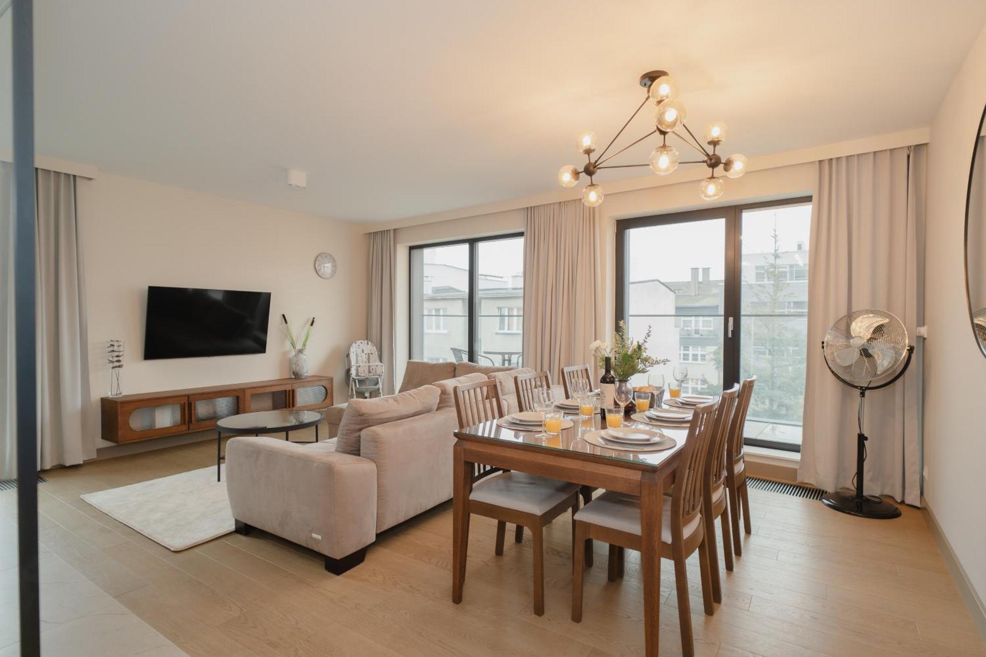 Totu Home Bank Polski Gdynia Modern Apartment Eksteriør billede
