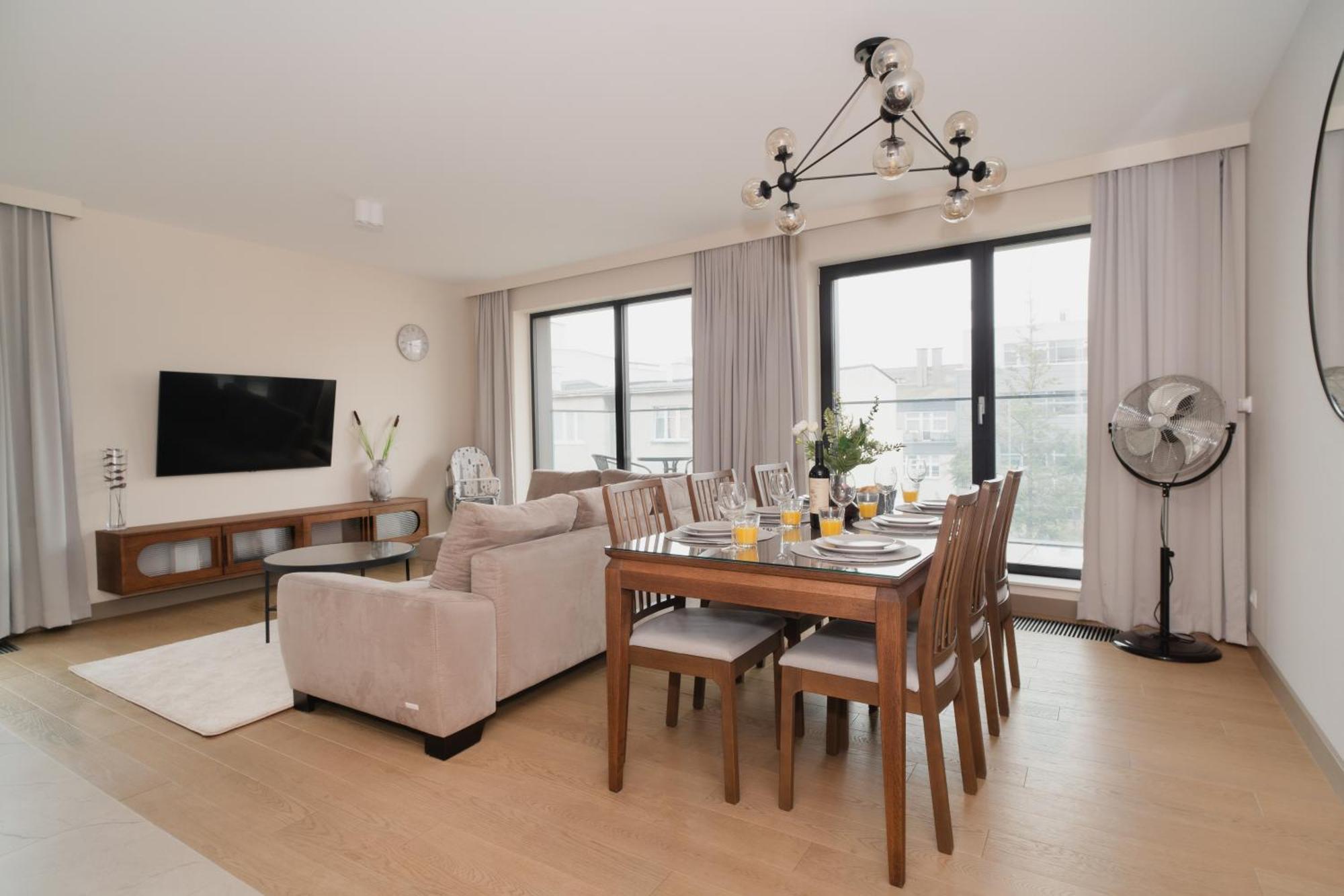 Totu Home Bank Polski Gdynia Modern Apartment Eksteriør billede